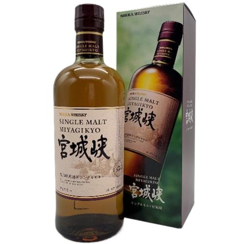 ニッカ ウイスキー シングルモルト 宮城峡 700ml 箱付
