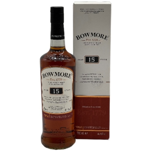 数量限定品 ボウモア15年 700ml 箱付