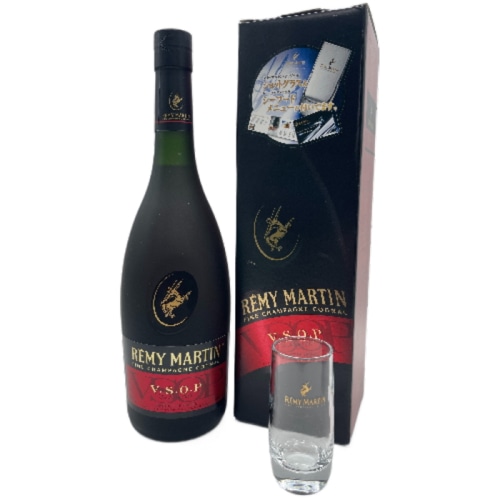 旧ラベル レミーマルタン V.S.O.P 40度 700ml 箱付 ショットグラス付