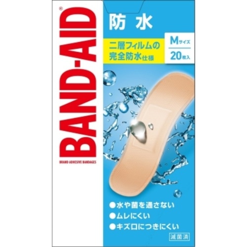 バンドエイド 防水 Mサイズ 20枚