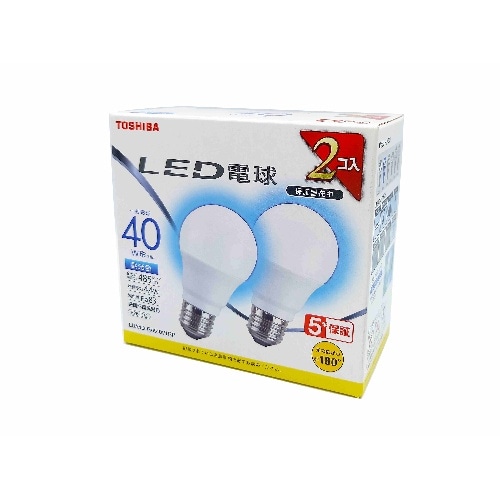 [取寄10]LED電球広配光40W2P LDA4D-G/K40V1RP 昼光色 [4580625137351]