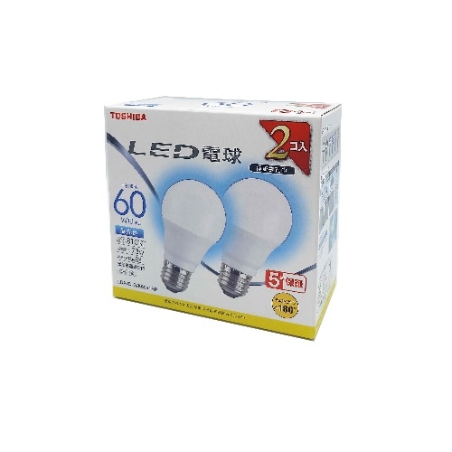 [取寄10]LED電球広配光60W2P LDA7D-G/K60V1RP 昼光色 [4580625137412]