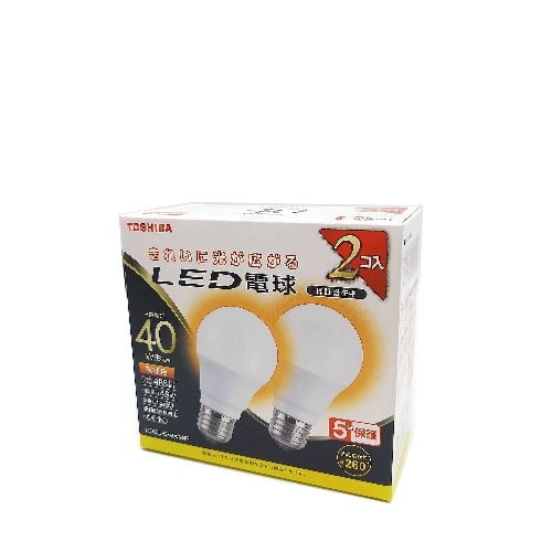 [取寄10]LED電球全方向40W2P LDA5L-G/40V1RP 電球色 [4580625137436]