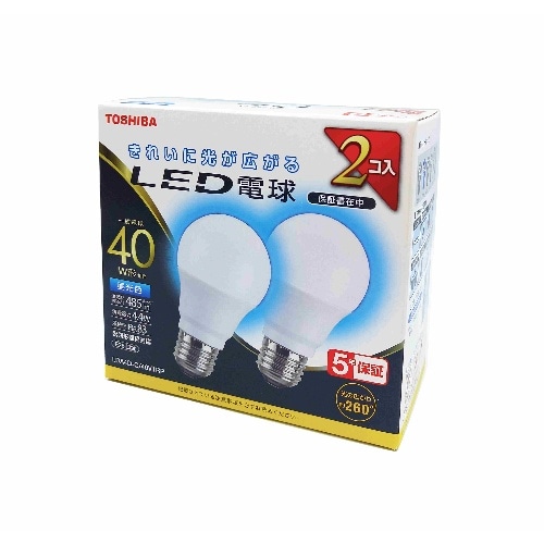 [取寄10]LED電球全方向40W2P LDA4D-G/40V1RP 昼光色 [4580625137474]