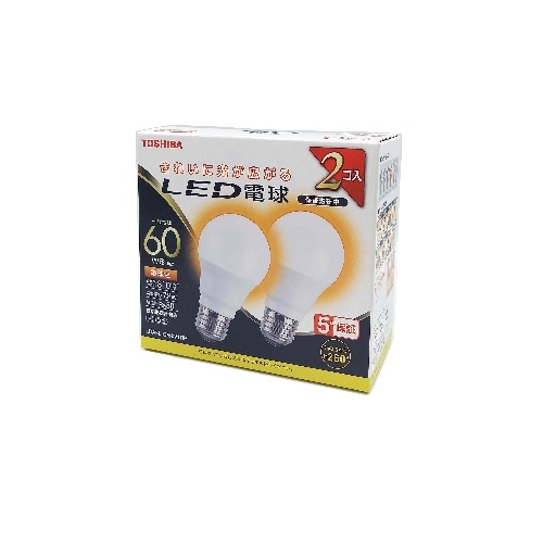 LED電球全方向60W2P LDA8L-G/60V1RP 電球色