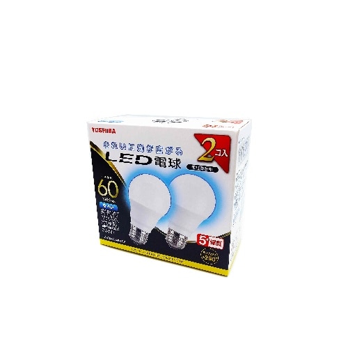 [取寄10]LED電球全方向60W2P LDA7D-G/60V1RP 昼光色 [4580625137535]