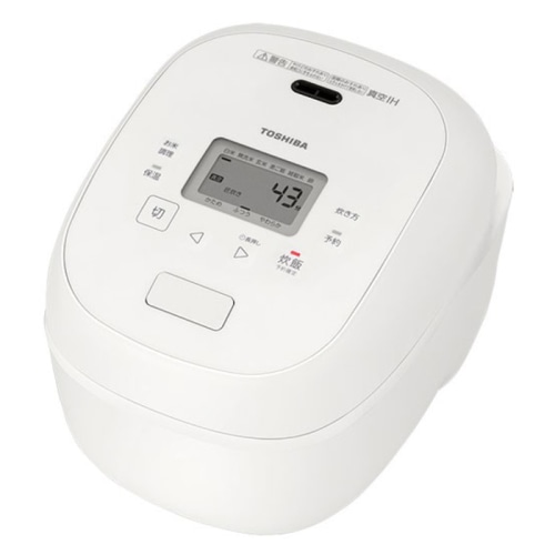 [箱難ありB]真空IH RC-10RXA(W) ミルキーホワイト