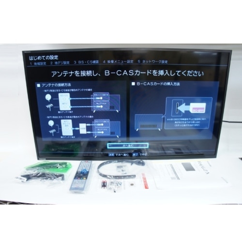[展示品A]REGZA 40V34 (液晶の外枠部分に薄いテカリキズあり) [40インチ]