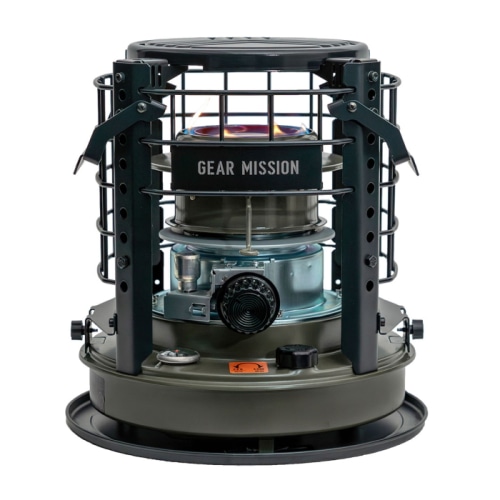 GEAR MISSION K3-GM1(G) オリーブグリーン (煮炊き暖房兼用石油こんろ)