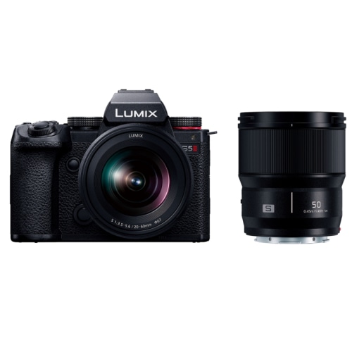 LUMIX ダブルレンズキット DC-S5M2W ブラック