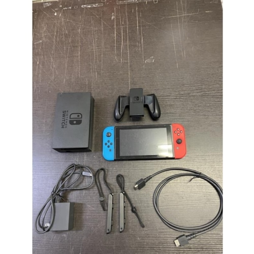 [中古C]Nintendo Switch HAD-S-KABAH ネオンブルー/ネオンレッド