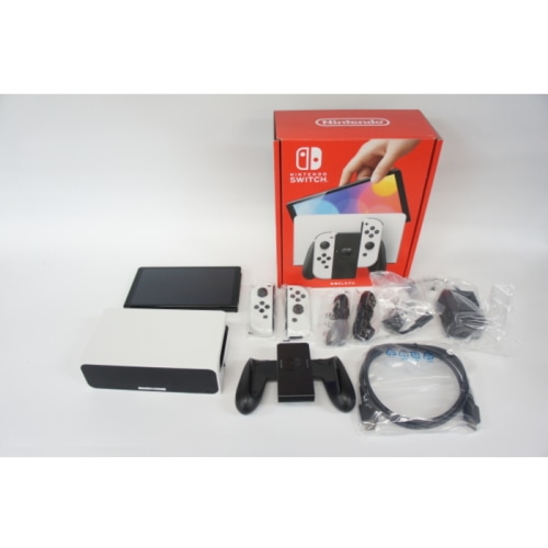[中古A]Nintendo Switch 有機ELモデル HEG-S-KAAAA ホワイト