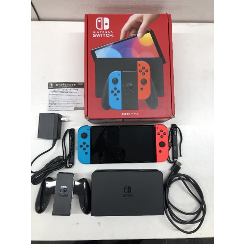 [中古A]Nintendo Switch 有機ELモデル HEG-S-KABAA ネオンブルー/ネオンレッド