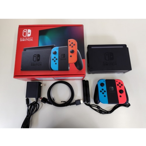 [中古A]Nintendo Switch HAD-S-KABAH ネオンブルー/ネオンレッド