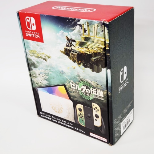 [中古A]Nintendo Switch ゼルダの伝説 ティアーズ オブ ザ キングダムエディション HEG-S-KDAAA (有機ELモデル)