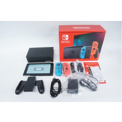 [中古B]Nintendo Switch HAD-S-KABAH ネオンブルー/ネオンレッド