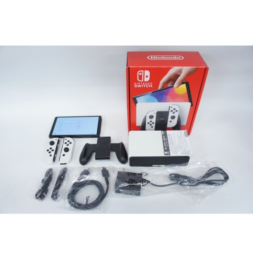 [中古B]Nintendo Switch 有機ELモデル HEG-S-KAAAA ホワイト (2547600010995)
