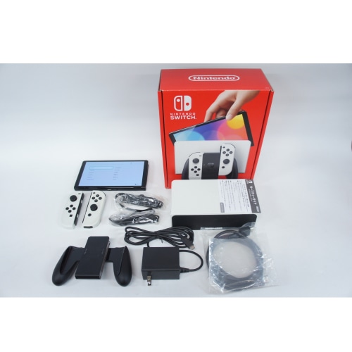 [中古B]Nintendo Switch 有機ELモデル HEG-S-KAAAA ホワイト (2547600011008)