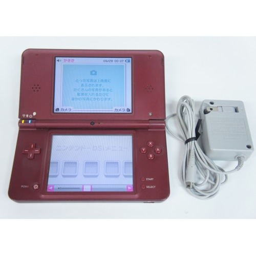 [中古C]ニンテンドーDSi LL UTL-S-WRA ワインレッド