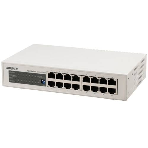 LSW5-GT-16NSR ホワイト (スイッチングHub)