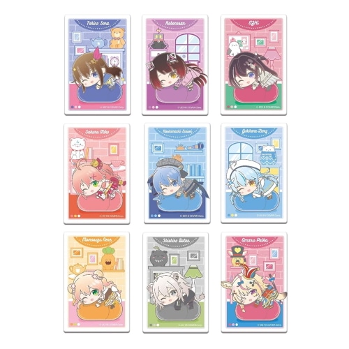 スクエアCANバッジ ホロライブ はぐみーつ A BOX