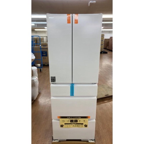 [大型特配][展示品C]R-HWC49T(W) ピュアホワイト [485L]