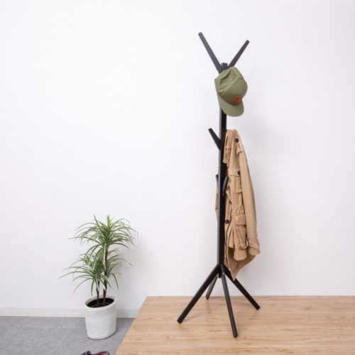 Bamboo ポールハンガー 23553 ブラック (本州四国九州限定)