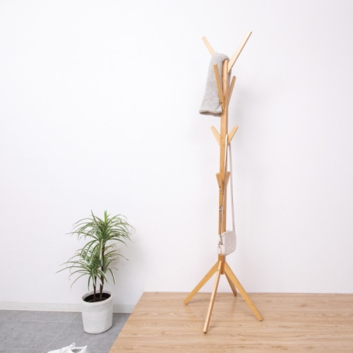 Bamboo ポールハンガー 23551 ナチュラル (本州四国九州限定)