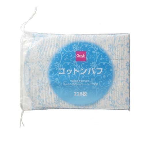 Clesh コットンパフ 228枚