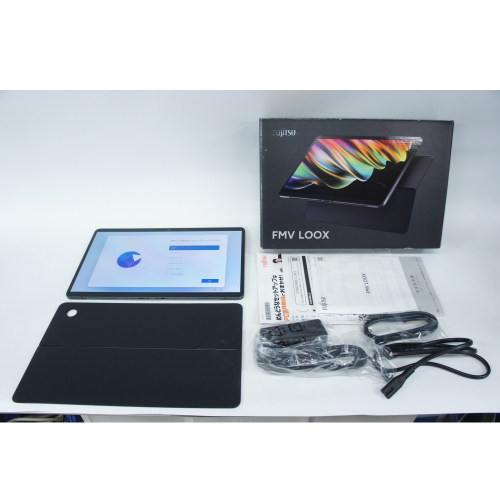 [中古C]FMV LOOX 75/G FMVL75GB ダークシルバー (Office H&B 2021付属) (薄い液晶焼けあり)