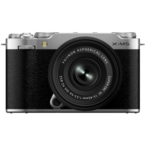 [おすすめ]FUJIFILM X-M5 レンズキット X-M5 XC15-45mmF3.5-5.6 OIS PZ シルバー