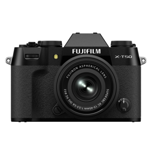 FUJIFILM X-T50 XC15-45mmレンズキット ブラック 日英2言語設定モデル