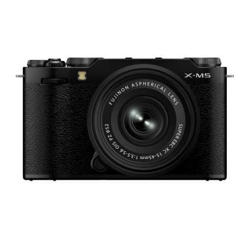 [箱難ありB]FUJIFILM X-M5 レンズキット X-M5 XC15-45mmF3.5-5.6 OIS PZ ブラック