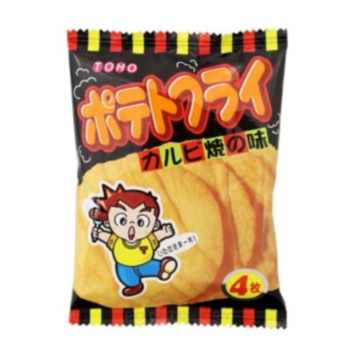 東豊製菓 ポテトフライカルビ焼 11g [4901984088274]