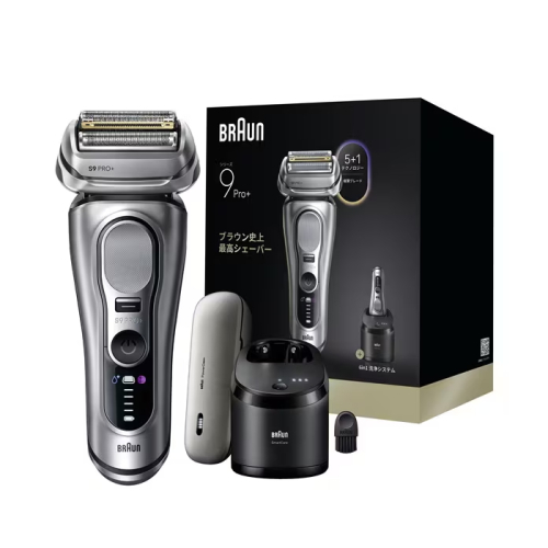 [おすすめ]ブラウン シリーズ9 Pro+ 9677cc マットシルバー