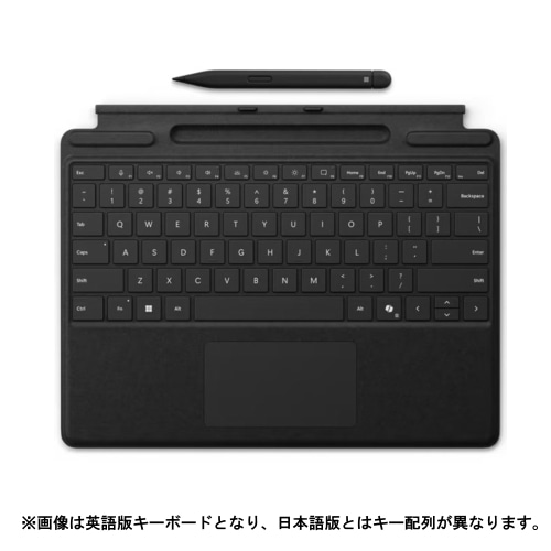 Surface Pro キーボードとスリムペン 8X6-00186 ブラック