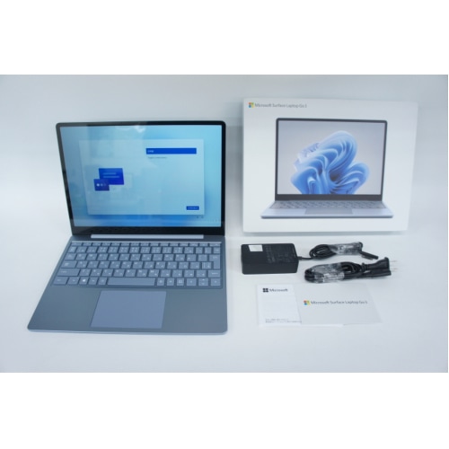 [中古A]Surface Laptop Go 3 XK7-00063 アイスブルー デモ機 (Core i5-1235U/8GB/256GB/12.4インチ/Office/Win11) (2553700014290)