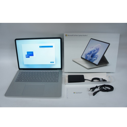 [中古A]Surface Laptop Studio 2 YMN-00018 プラチナ 店頭展示機 (Core i7-13700H/16GB/512GB/14.4インチ/Office/Win11)