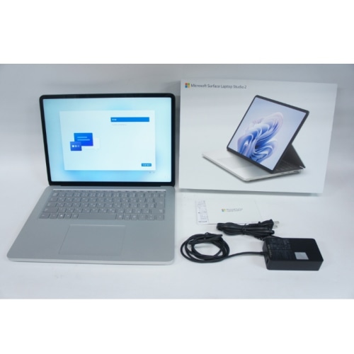 [中古A]Surface Laptop Studio 2 YMN-00018 プラチナ 店頭展示機 (Core i7-13700H/16GB/512GB/14.4インチ/Office/Win11) (2553700014580)