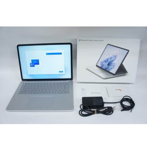 [中古A]Surface Laptop Studio 2 YMN-00018 プラチナ 店頭展示機 (Core i7-13700H/16GB/512GB/14.4インチ/Office/Win11) (2553700014597)