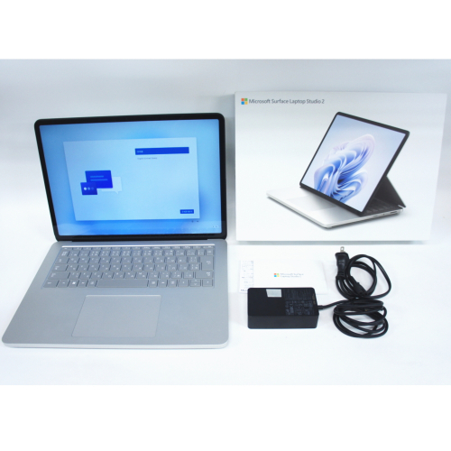 [中古A]Surface Laptop Studio 2 YMN-00018 プラチナ 店頭展示機 (Core i7-13700H/16GB/512GB/14.4インチ/Office/Win11) (2553700014603)