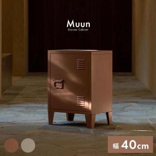 [直送5]コンパクトなサイズ感で無駄のないシンプルなフォルムと上品なカラーが魅力のロッカー『Muun（ムーン）』 LC-570-CPK コーラルピンク