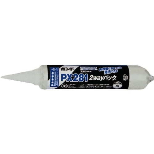 [取寄5]ZPX2812WAY コニシ ボンド 変性シリコーン系床組用接着剤 併用(2way) タイプ 760ml×12本入