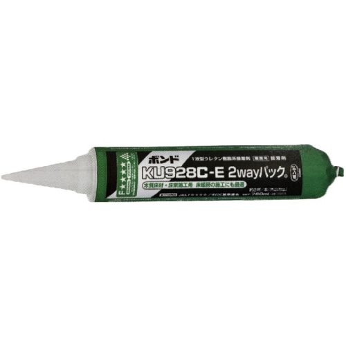 [取寄5]ZKU928CE2WAY コニシ ボンド ウレタン系床組用接着剤 併用(2way)タイプ 760ml×12本入