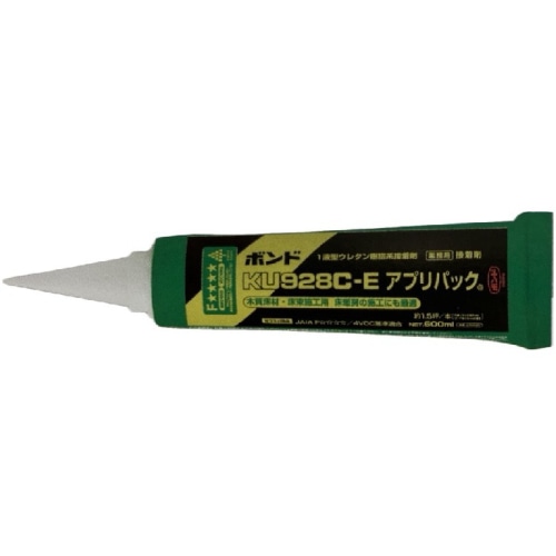 [取寄5]ZKU928CEAP コニシ ボンド ウレタン系床組用接着剤 手絞りタイプ(アプリパック) 600ml×12本入