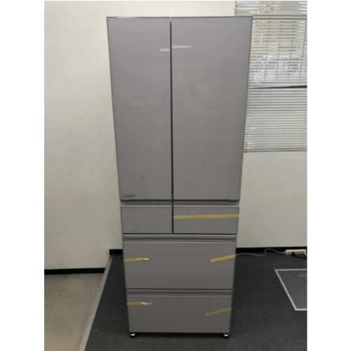 [大型特配][ジャンク品]中だけひろびろ大容量 MZシリーズ(真ん中野菜室) MR-MZ54K-C グランドクレイベージュ [540L]