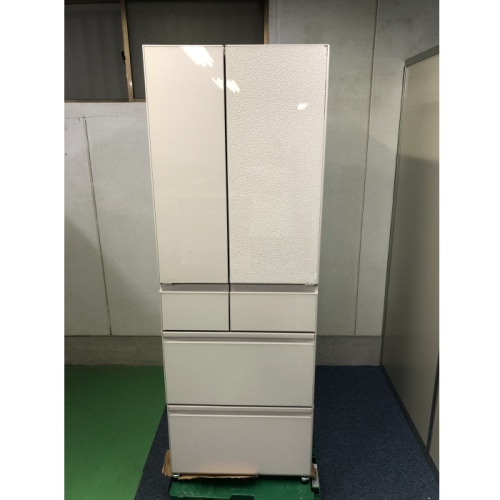 [大型特配][ジャンク品]中だけひろびろ大容量 WZシリーズ(真ん中冷凍室) MR-WZ50K-W グランドリネンホワイト [495L]