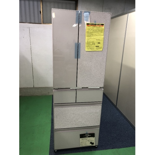 [大型特配][ジャンク品]中だけひろびろ大容量 MZシリーズ(真ん中野菜室) MR-MZ54K-W グランドリネンホワイト [540L]