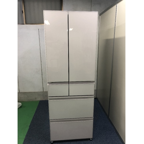 [大型特配][展示品C]中だけひろびろ大容量 WZシリーズ(真ん中冷凍室) MR-WZ55K-W グランドリネンホワイト [547L]