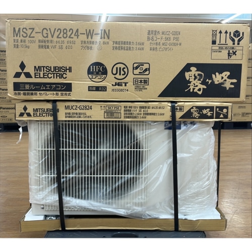[展示品B]霧ヶ峰 MSZ-GV2824-W ピュアホワイト 10畳 [2.8kW]